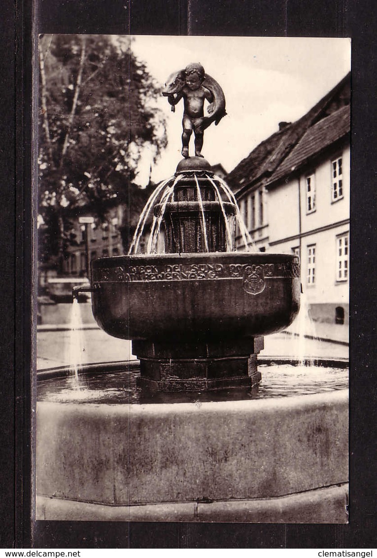 61h * TETEROW * HECHTBRUNNEN **!! - Teterow