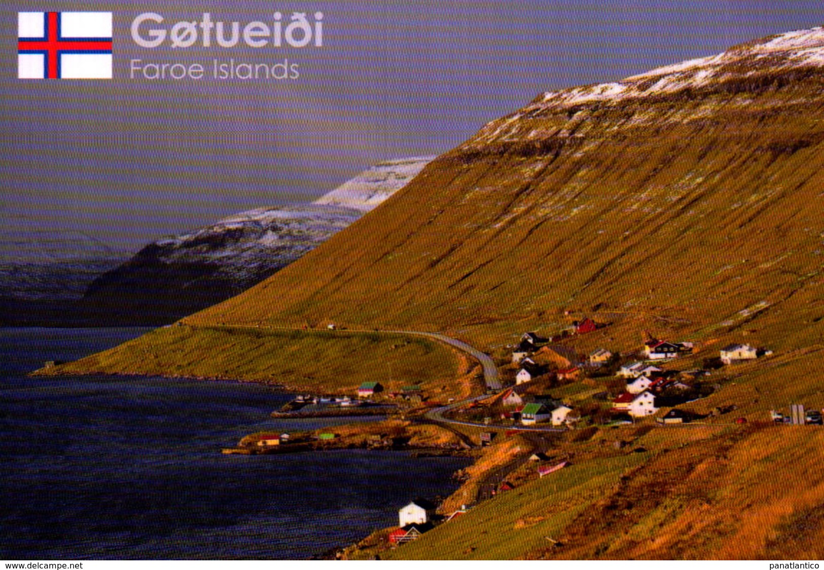 FAROE  ISLAND, GOTUEIOI, VISTA PARCIAL  [41849] - Féroé (Iles)