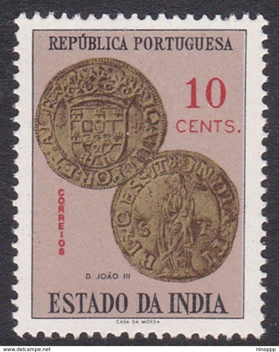 Portuguese India 1959 Coins 10c, Mint Never Hinged - Portuguese India
