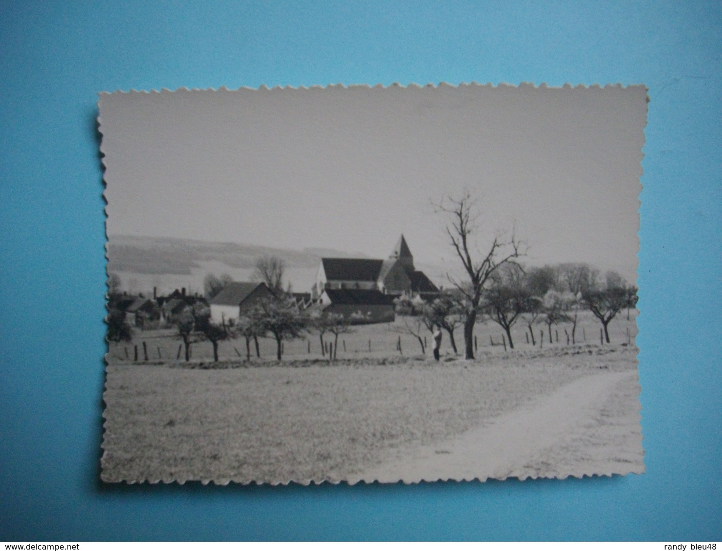 PHOTOGRAPHIE  VILLEMAUR SUR VANNE - 10 - Vue De L'Eglise  - 1962 -  8,5 X  11,8  Cms -  AUBE - Autres & Non Classés