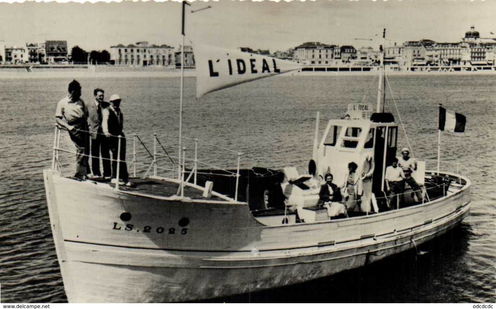 Carte Photo Promenade En Bateau Sur L' IDEAL à Situer RV - Photographie