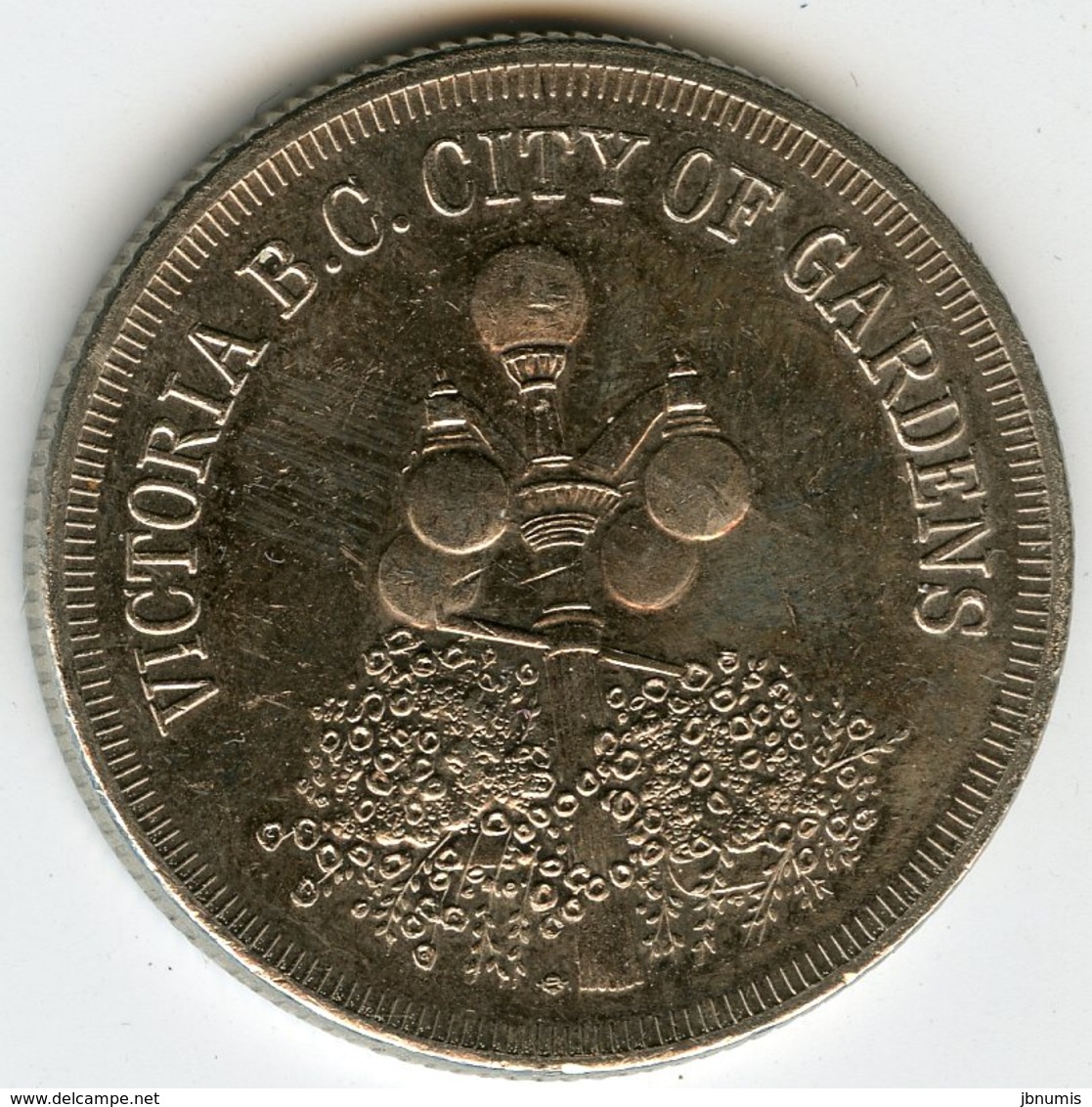 Médaille Jeton Canada 1 Dollar 1977 Victoria - Monétaires / De Nécessité