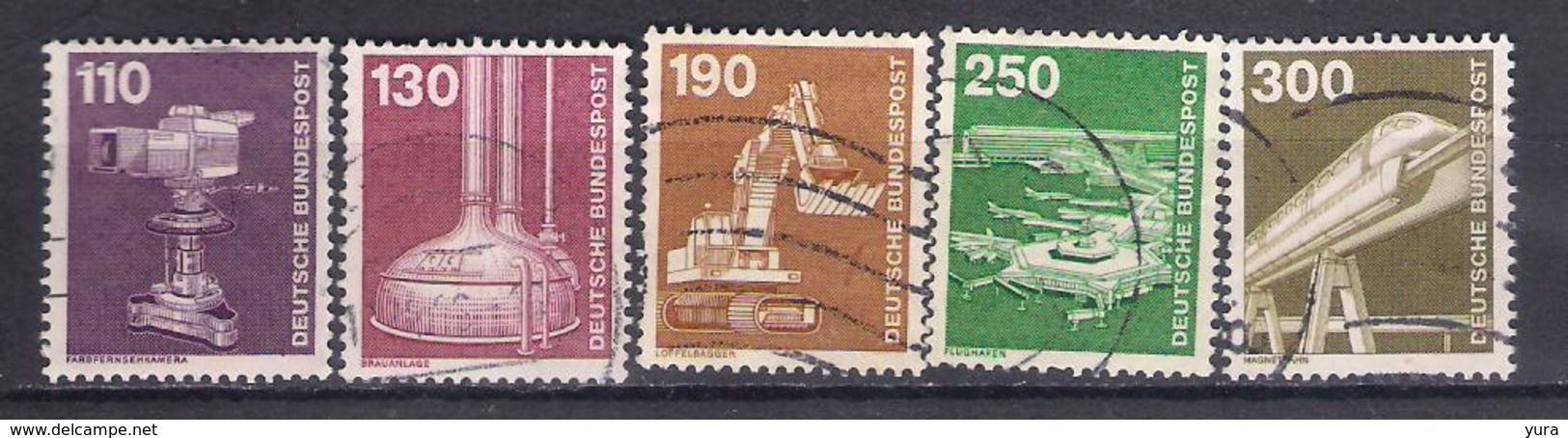 Federal Republic  1982  Mi Nr 1134/8  (a4p22) - Used Stamps