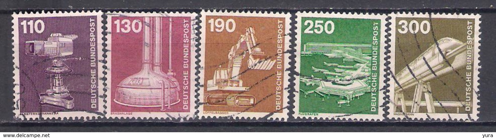 Federal Republic  1982  Mi Nr 1134/8  (a4p22) - Gebruikt