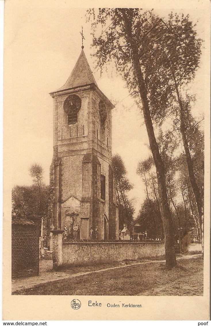 Eeke / Eke : Ouden Kerktoren - Nazareth