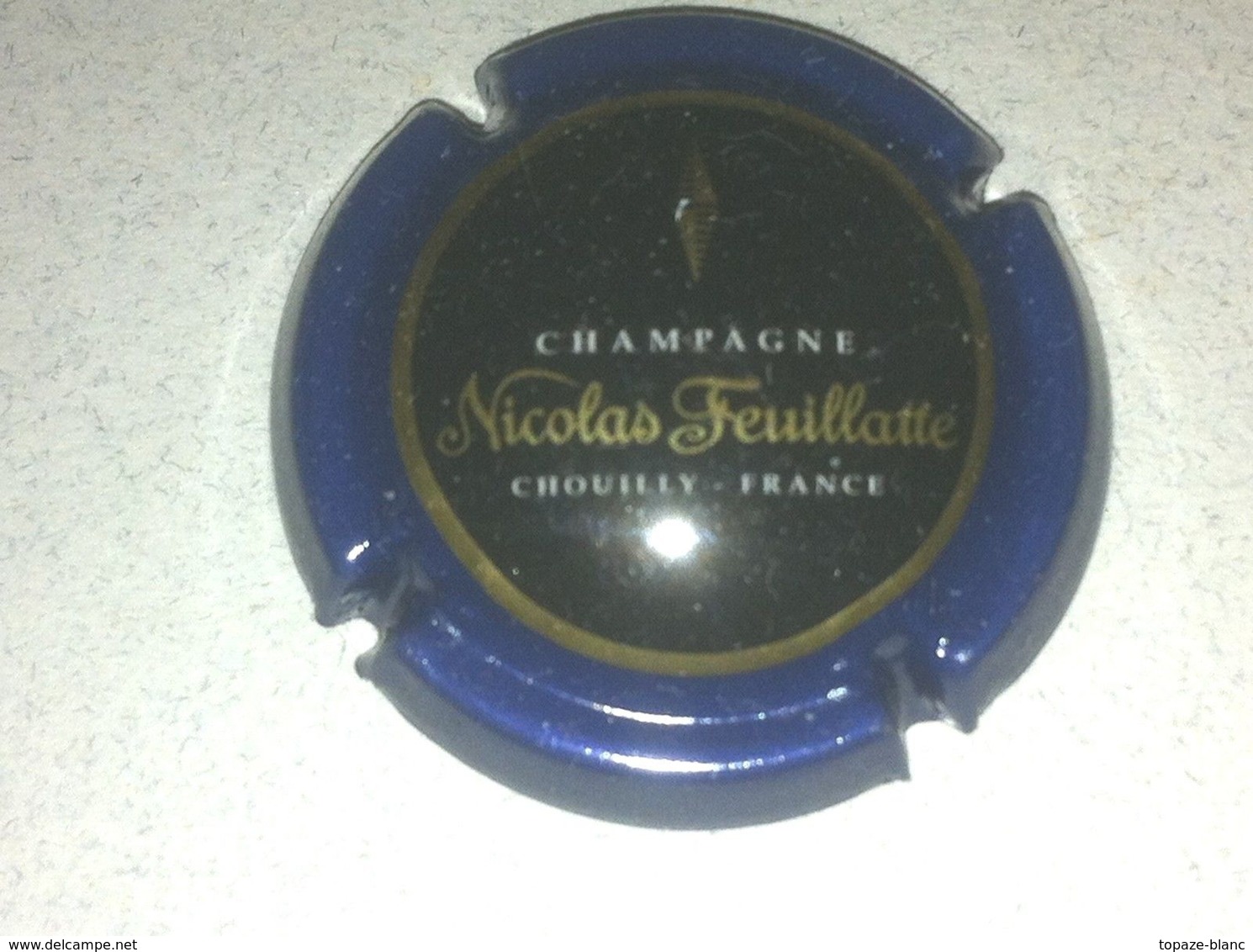 CAPSULE CHAMPAGNE / NICOLAS FEUILLATTE - CONTOUR BLEU / 7 - Feuillate