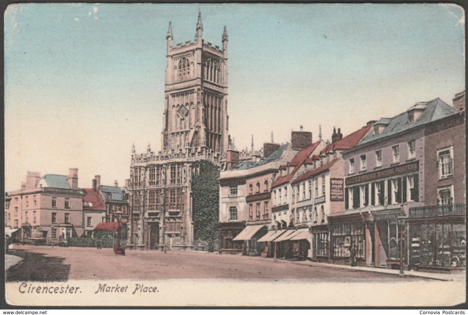 Market Place, Cirencester, Gloucestershire, 1904 - Frith's Postcard - Other & Unclassified