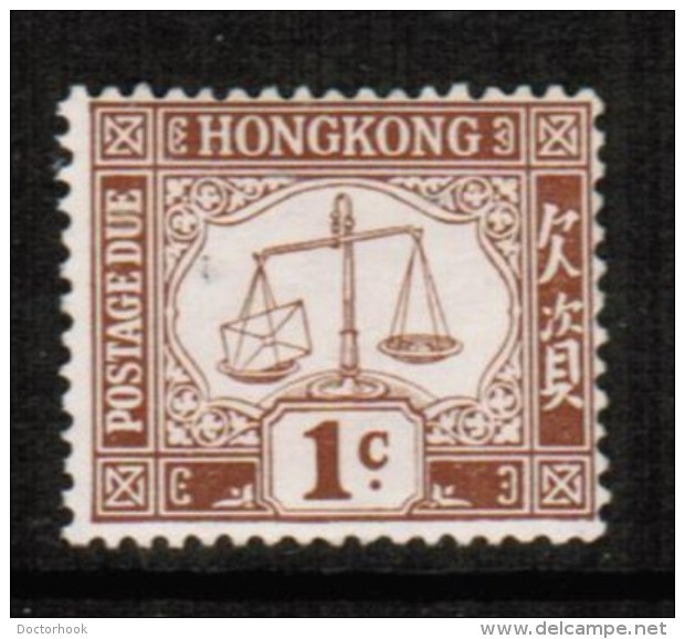 HONG KONG  Scott # J 1** F-VF MINT NH - Timbres-taxe