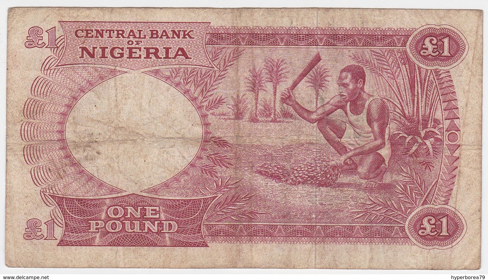 Nigeria P 8 - 1 Pound 1967 - Fine - Nigeria