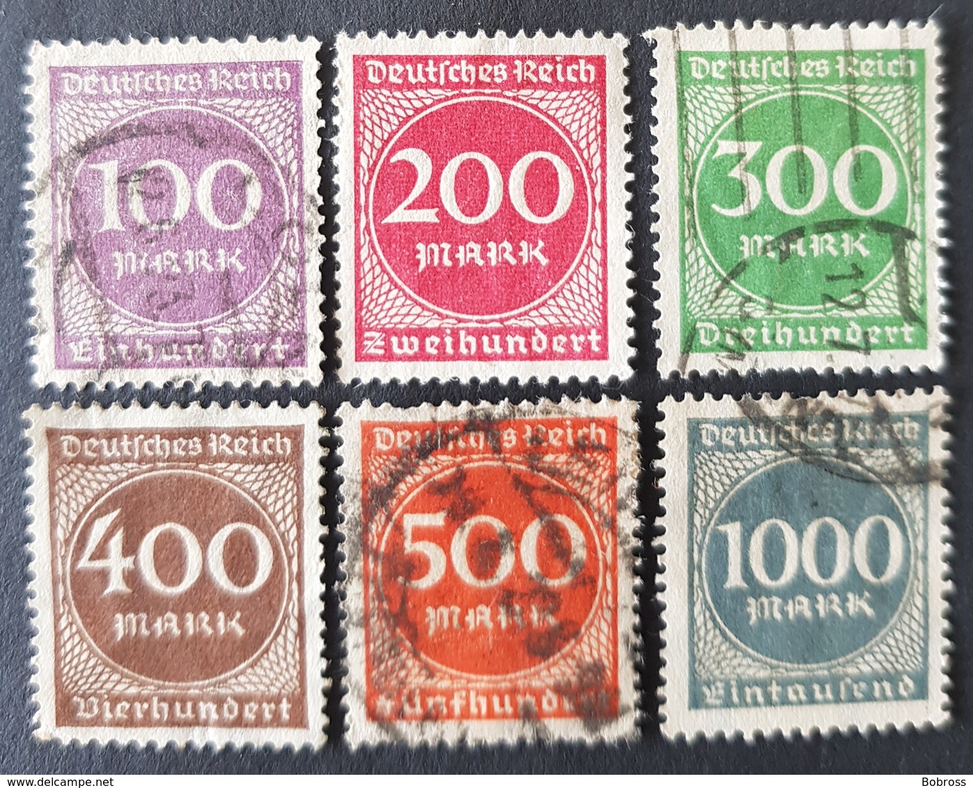 GERMANY , 1923 , Deutsches Reich , Used - Collections (without Album)