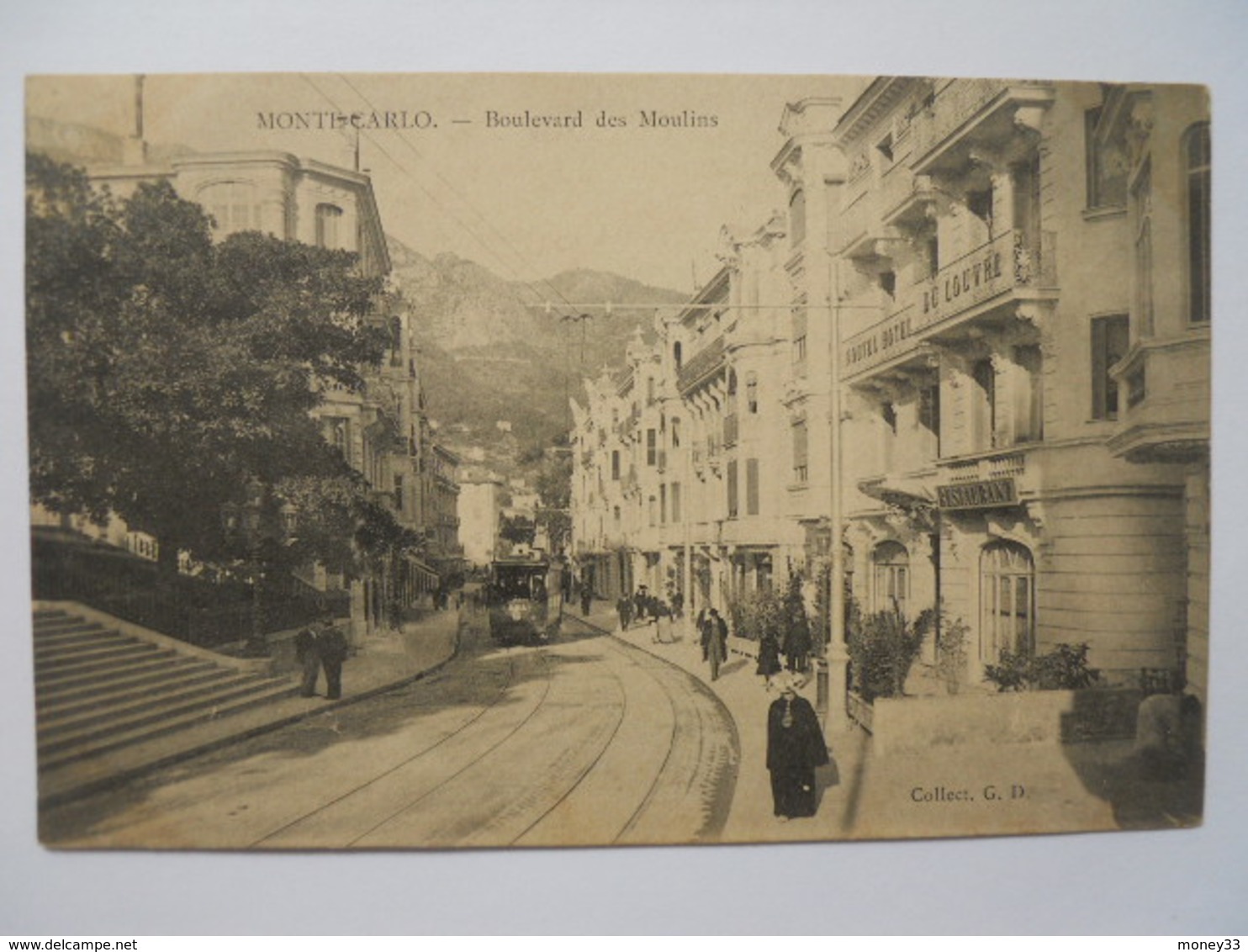 Monte-Carlo- Le Boulevard Des Moulins - Monte-Carlo