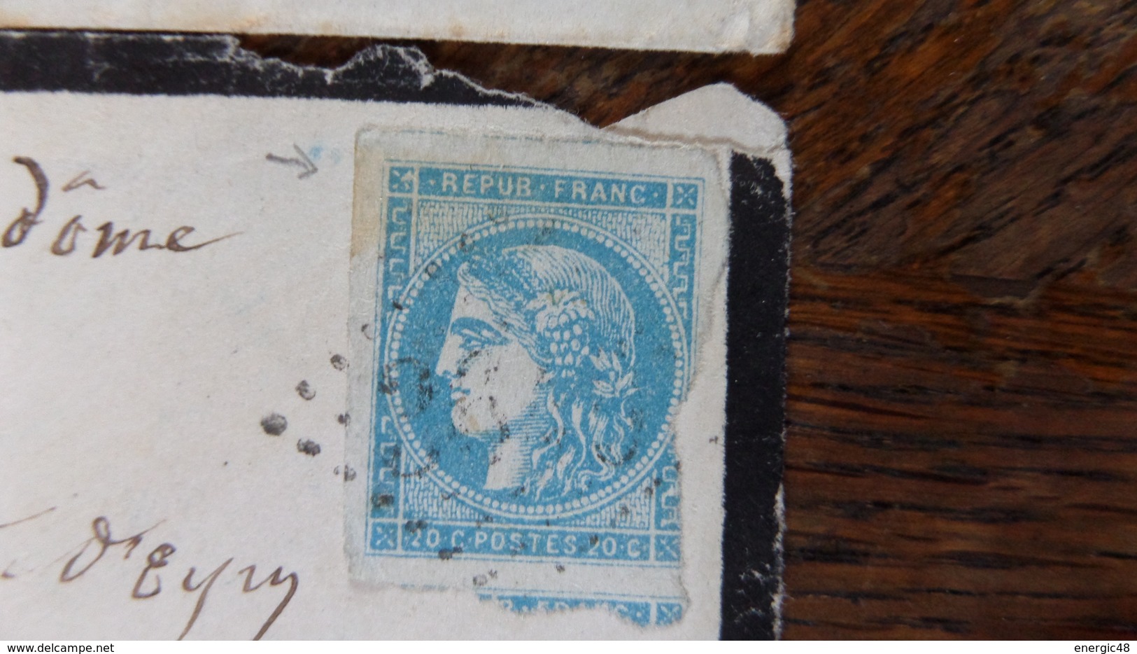 06.05.18-lot De 2 N°45 Sur LSC Bleu Tres Foncé Et Bleu Tres Clair A Voir!!voir Photo!! - 1849-1876: Periodo Classico