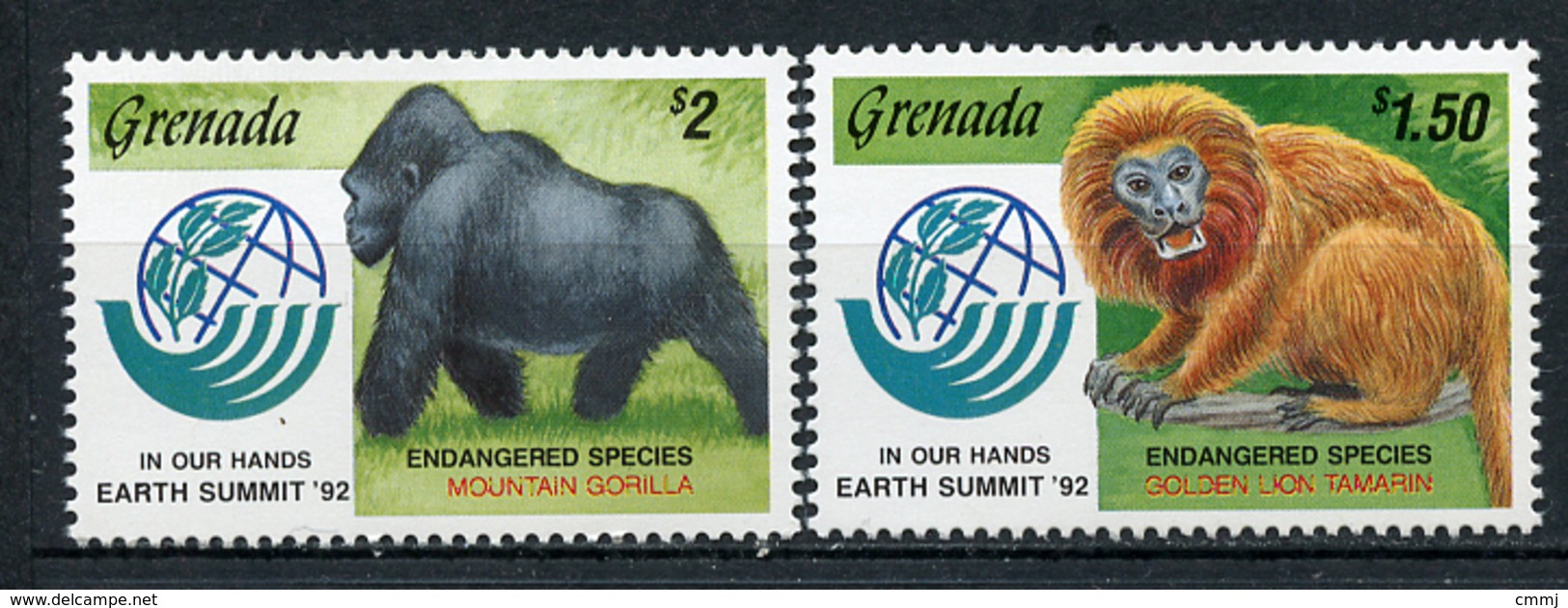 1992 -  GRENADA - Catg.. Mi. 1637/1638 - (I-SRA3207.21) - Grenada (1974-...)