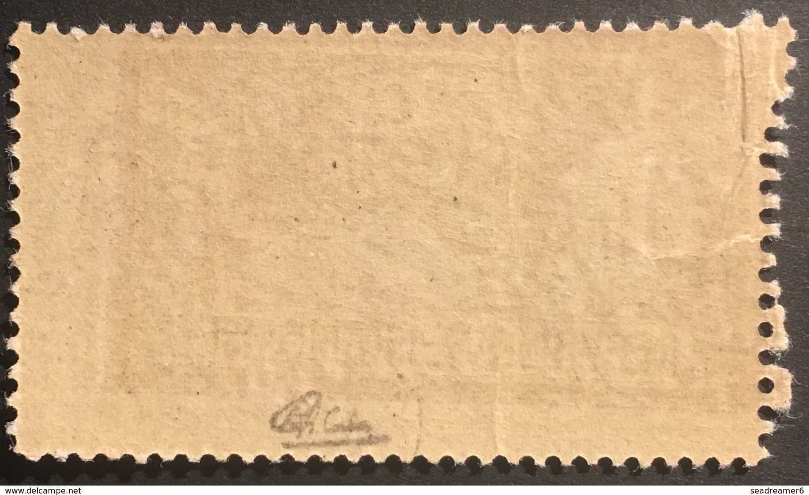 FRANCE Merson  1900 N°121**, Variété De Timbre Déformé Par Pliage, Spectaculaire Signé Calves - Unused Stamps