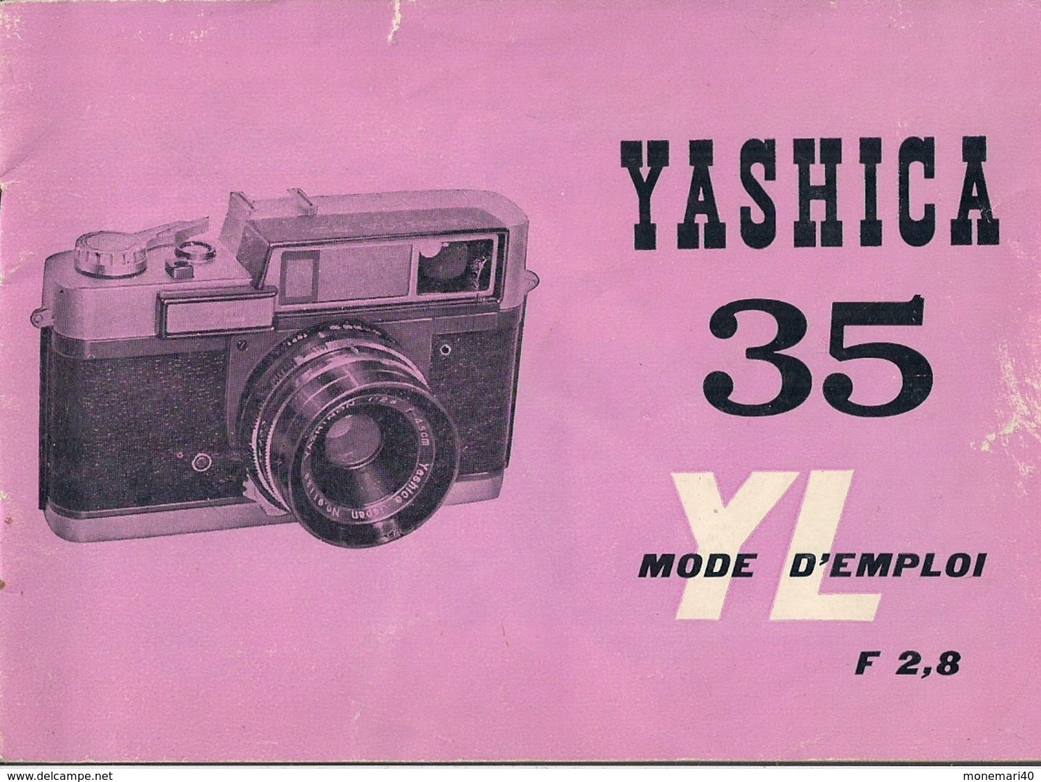 ANCIEN APPAREIL PHOTOGRAPHIQUE YASHICA 35 YL.