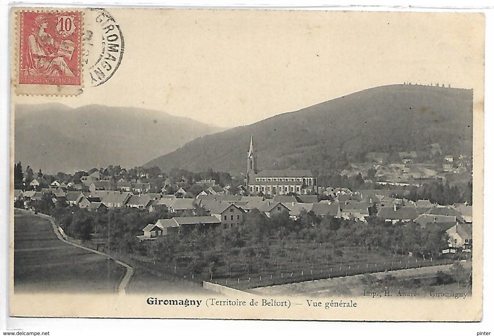 GIROMAGNY - Vue Générale - Giromagny