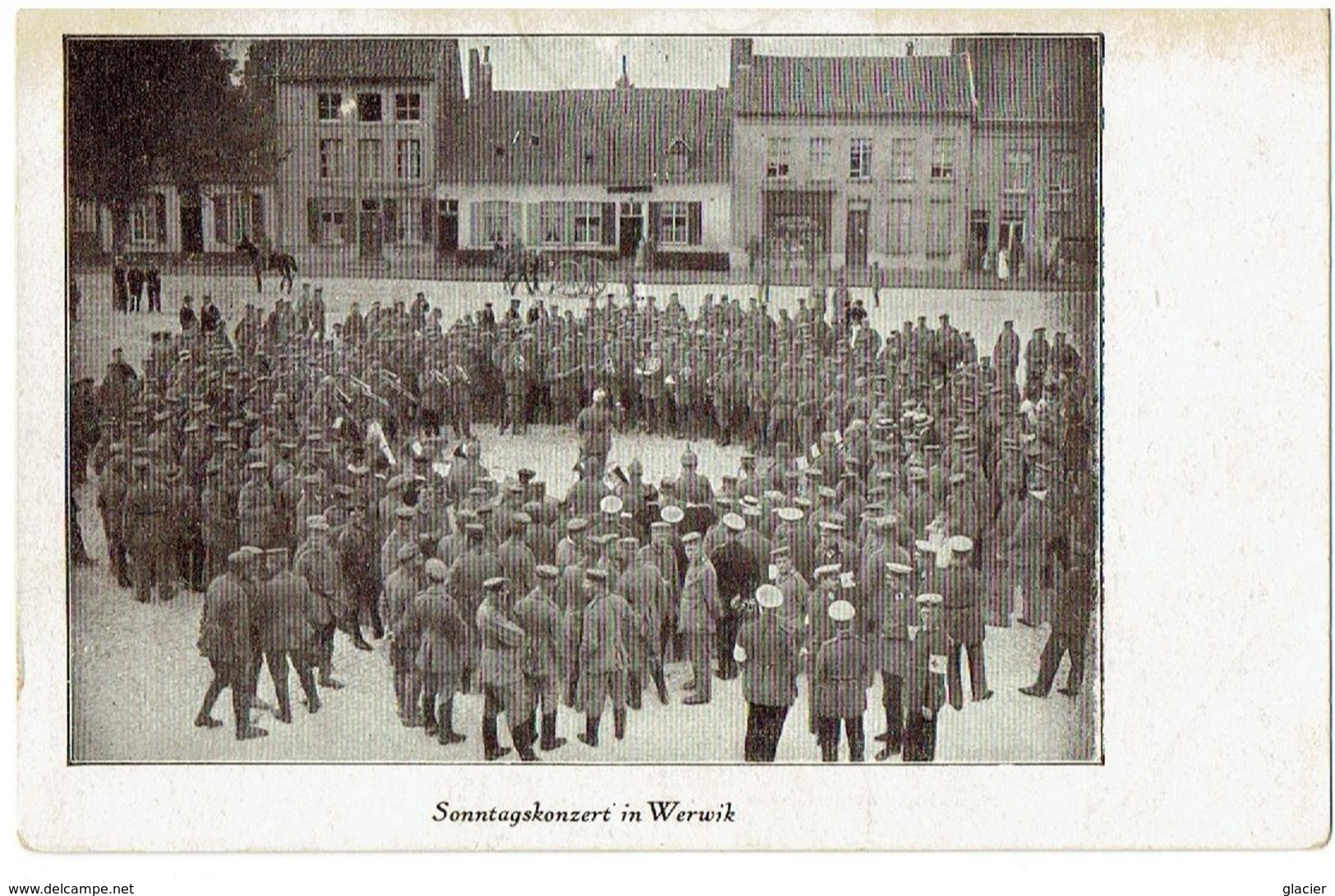 WERVIK - Sonntagskonzert In Werwik - Duitse Feldpost 1914-18 - Wervik