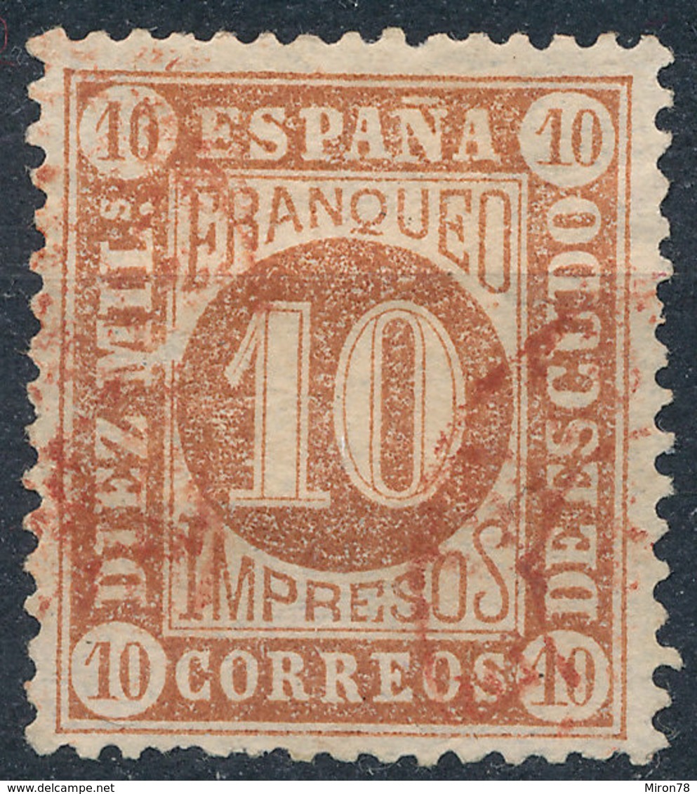 Stamp Spain 1867 10c  Mint - Ungebraucht