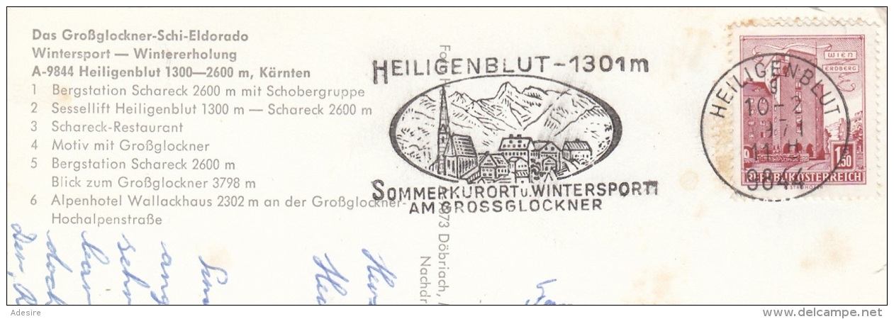 HEILIGENBLUT (Kärnten) - Mehrblderkarte Gel. - Heiligenblut