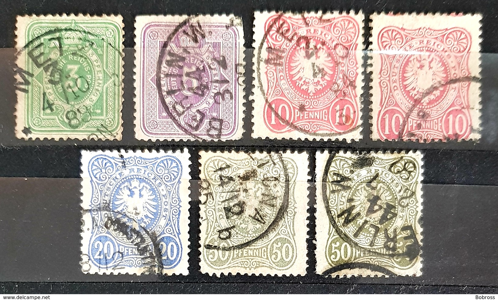 Deutsche Reichs Post ,  1875 , Used , Germany - Collections (sans Albums)