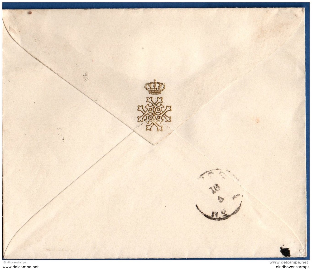 Danmark Kjobenhavn 1878, 20 Ore On Letter To Prince Moritz Von Sachsen-Altenburg, By Helmuth Von Hardenberg ? - Storia Postale