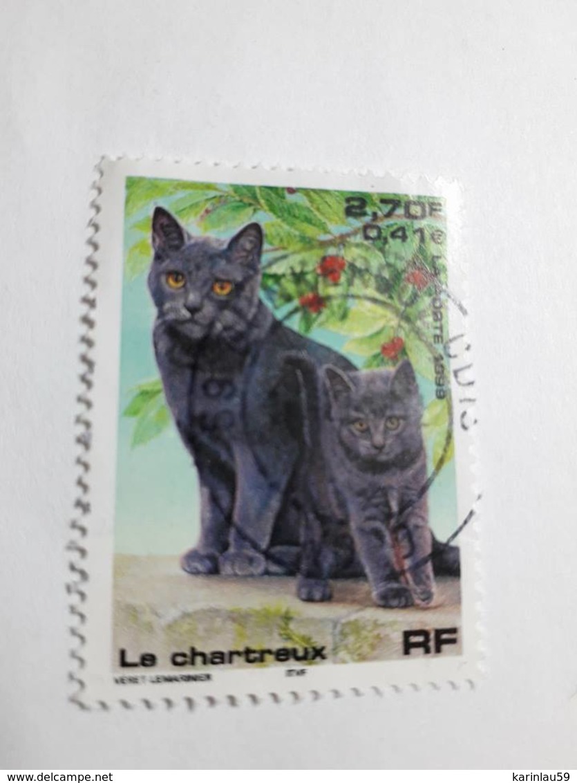 Timbres France  1999 - N° 3283 Oblitéré "Le Chartreux" - Usati