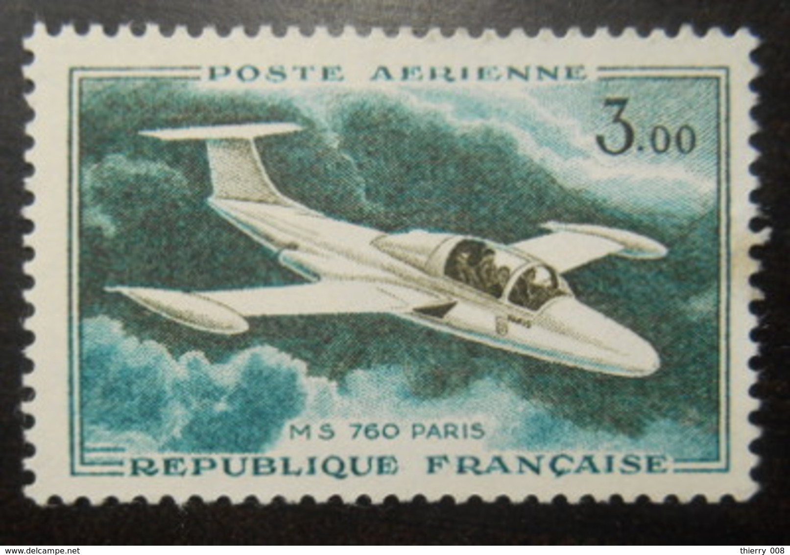 France 1960 1964 Poste Aérienne PA 39 Prototypes Morane Saulnier 760 Paris  Neuf - 1960-.... Used