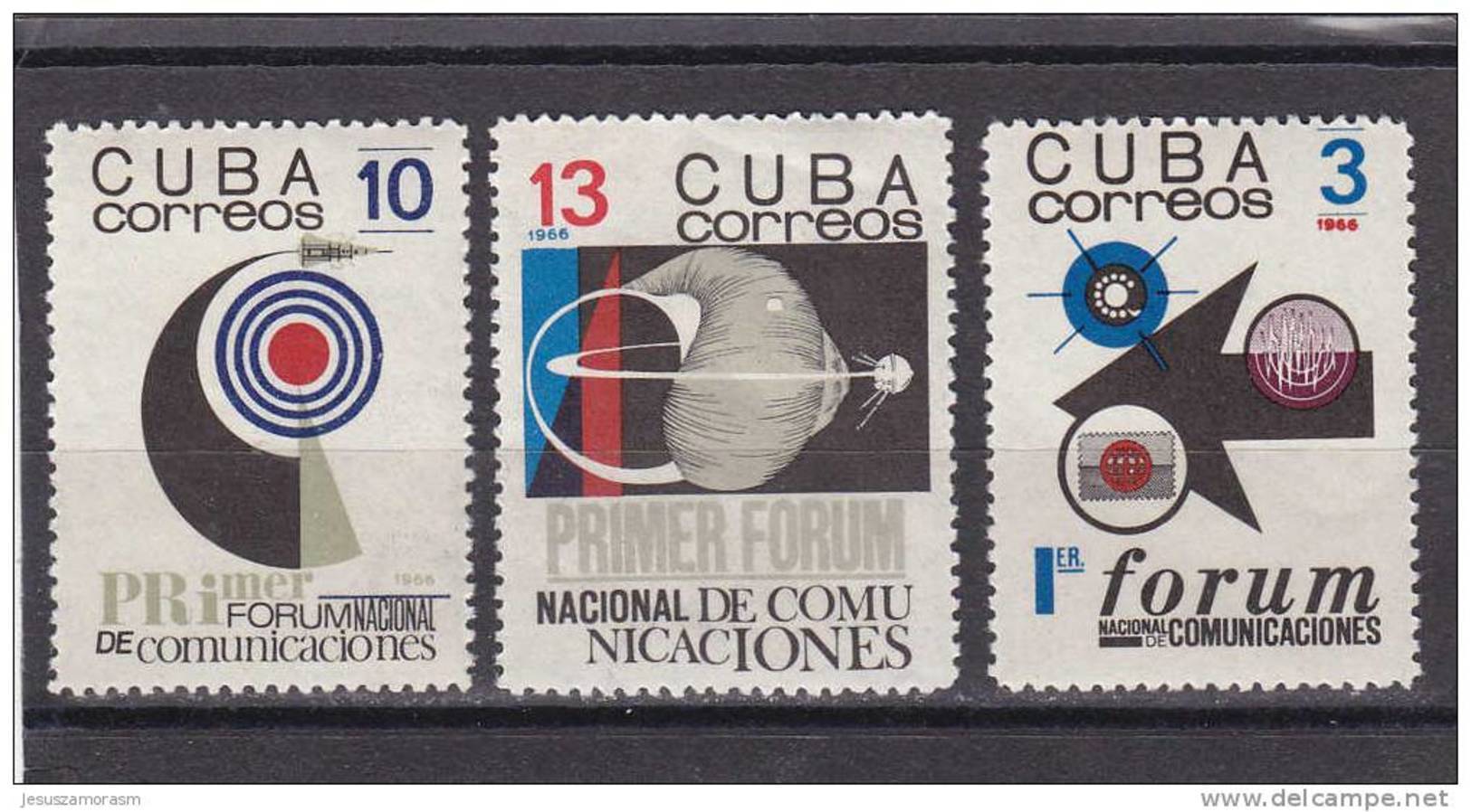 Cuba Nº 1075 Al 1077 - Ungebraucht