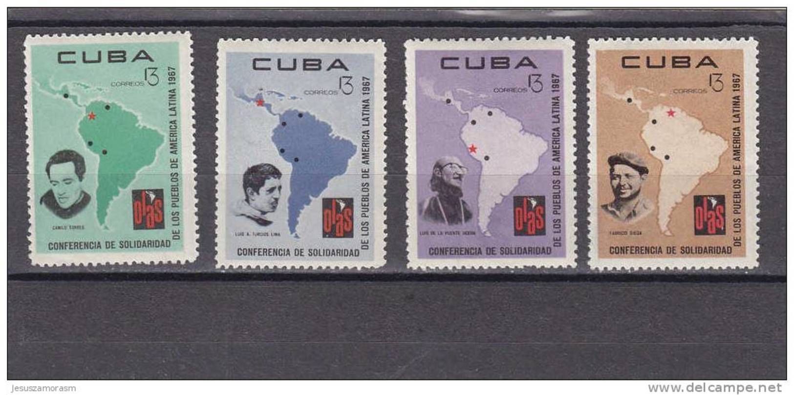 Cuba Nº 1129 Al 1132 - Ungebraucht