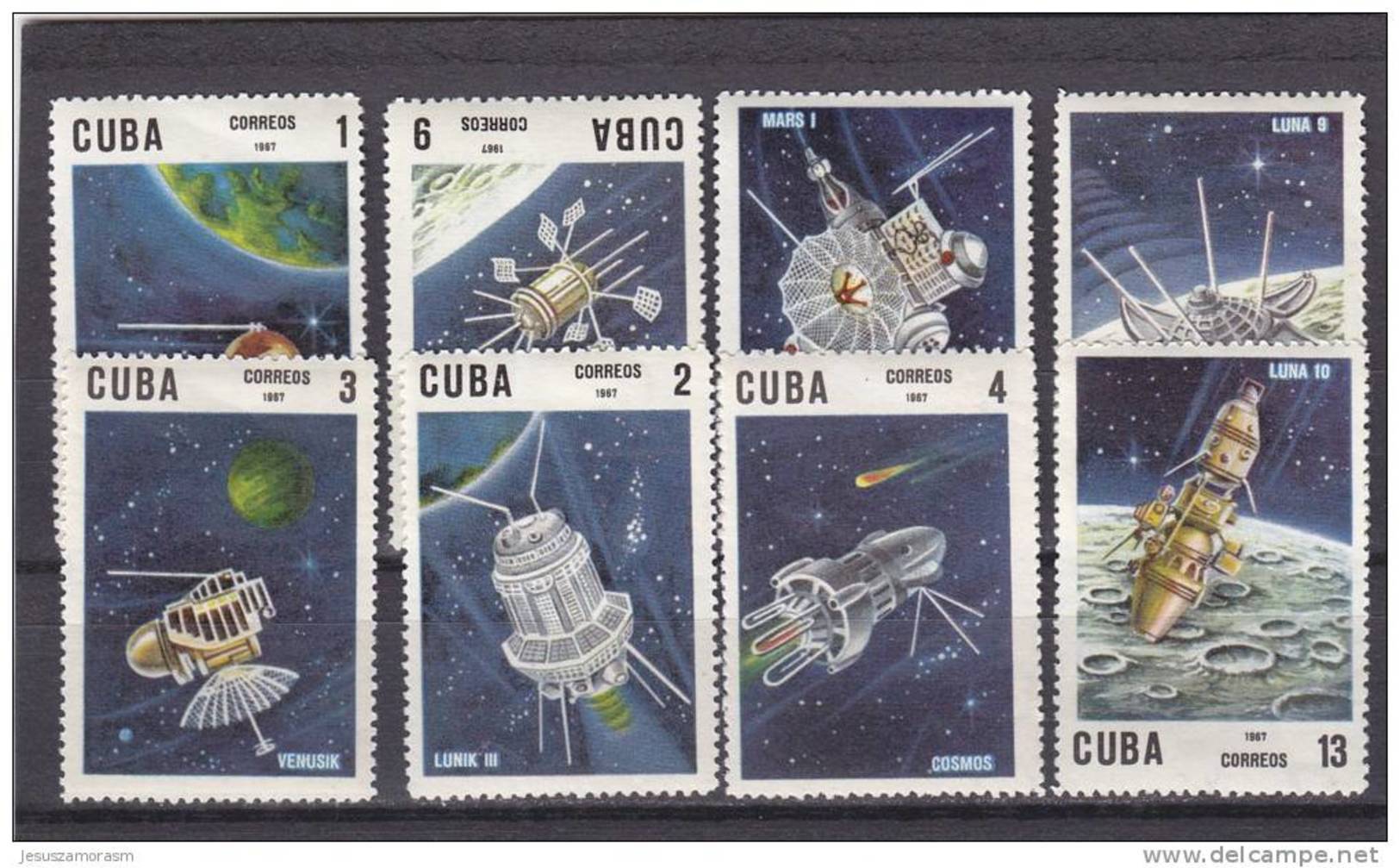 Cuba Nº 1165 Al 1172 - Neufs