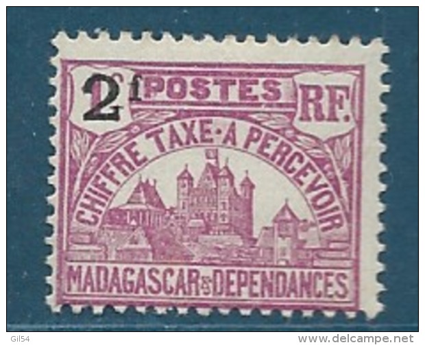 Madagascar - Taxe  - Yvert N° 18  * -   Bce 12409 - Portomarken