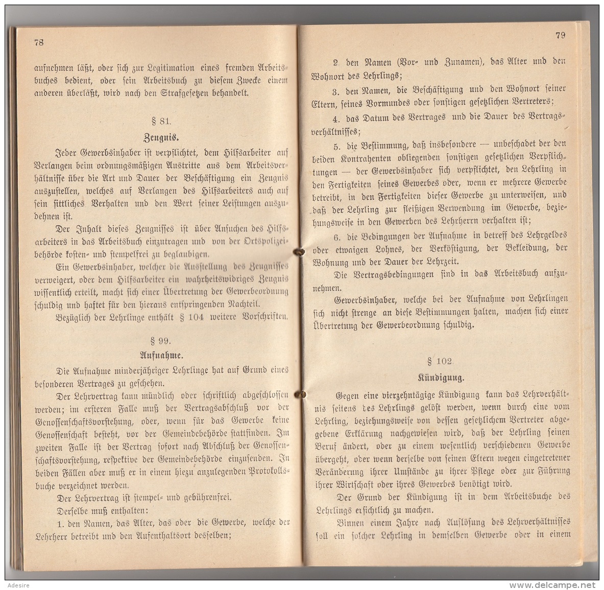 ARBEITSBUCH Aus ST.STEFAN A.G., Bez.Graz, Ausgestellt 1907, 80 Seiten, Handschriftliche Eintragungen Und Stempel 1907 .. - Historische Dokumente