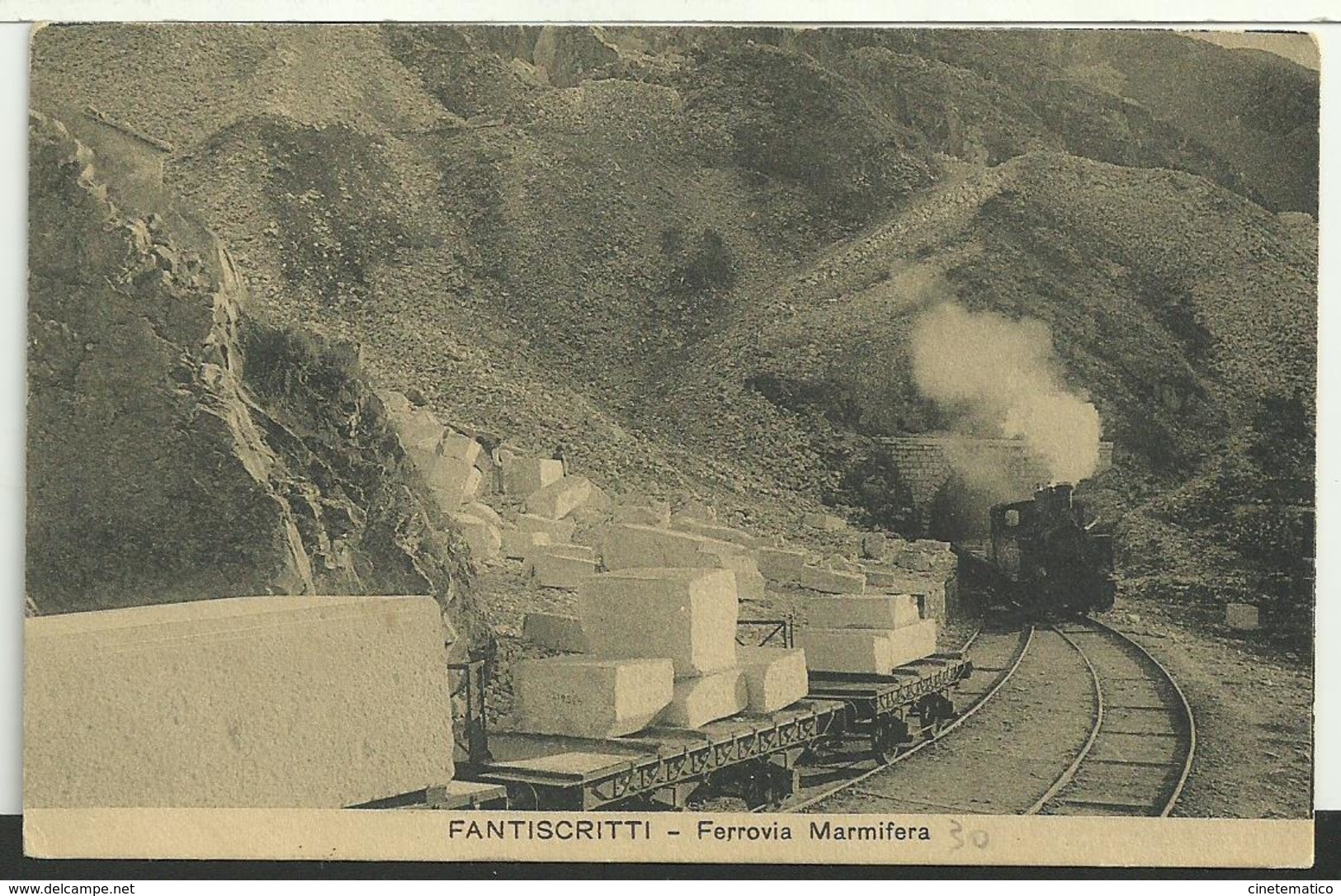 FANTISCRITTI (Carrara): Ferrovia Marmifera - Carrara