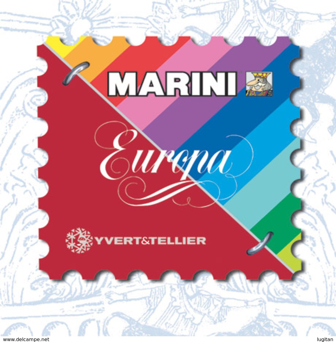 AGGIORNAMENTO MARINI VERSIONE EUROPA -  SAN MARINO - ANNO 2008 -  NUOVI - SPECIAL PRICE - Pre-printed Pages