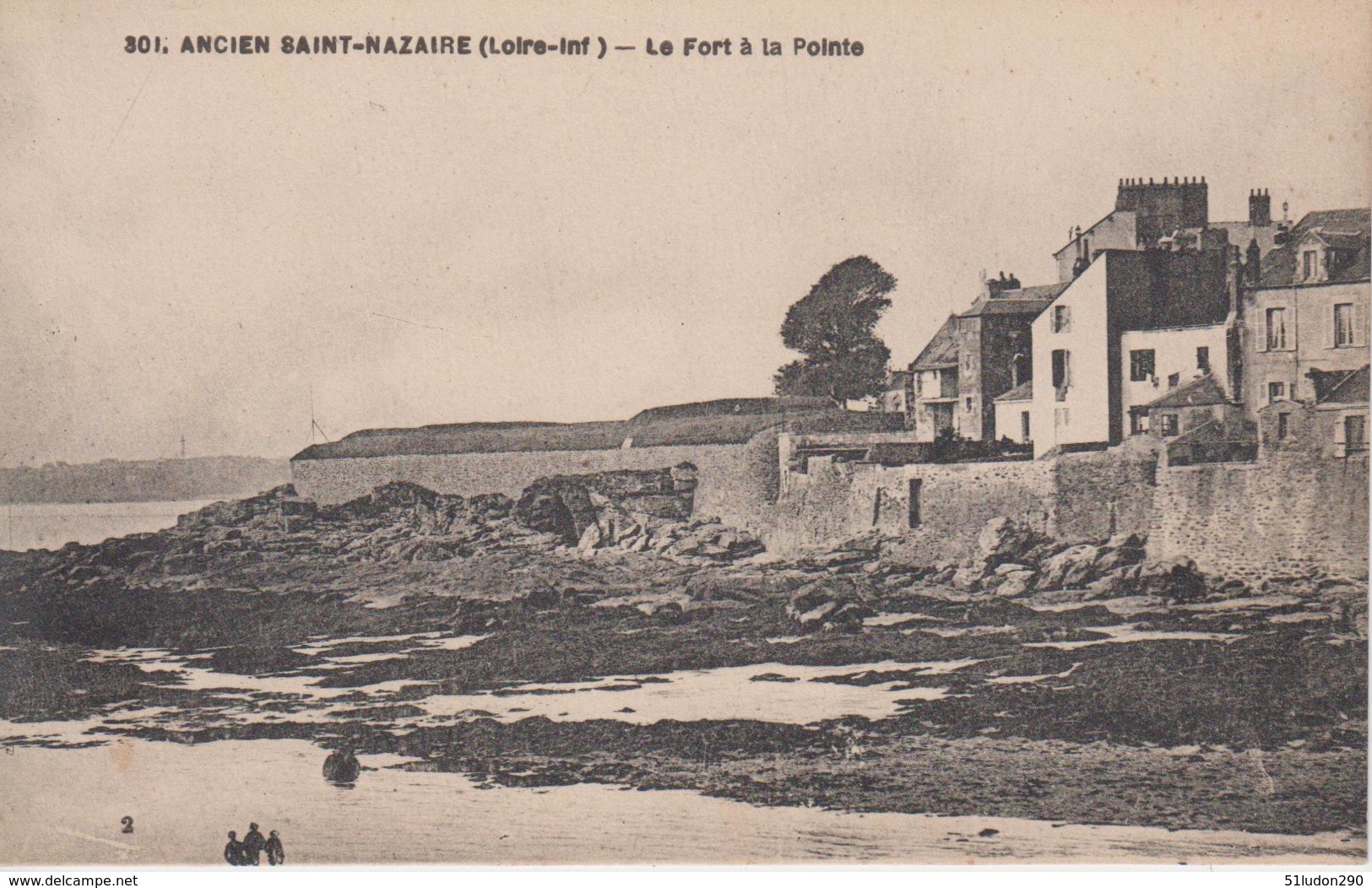 CPA Ancien Saint-Nazaire - Le Fort à La ¨Pointe - Saint Nazaire