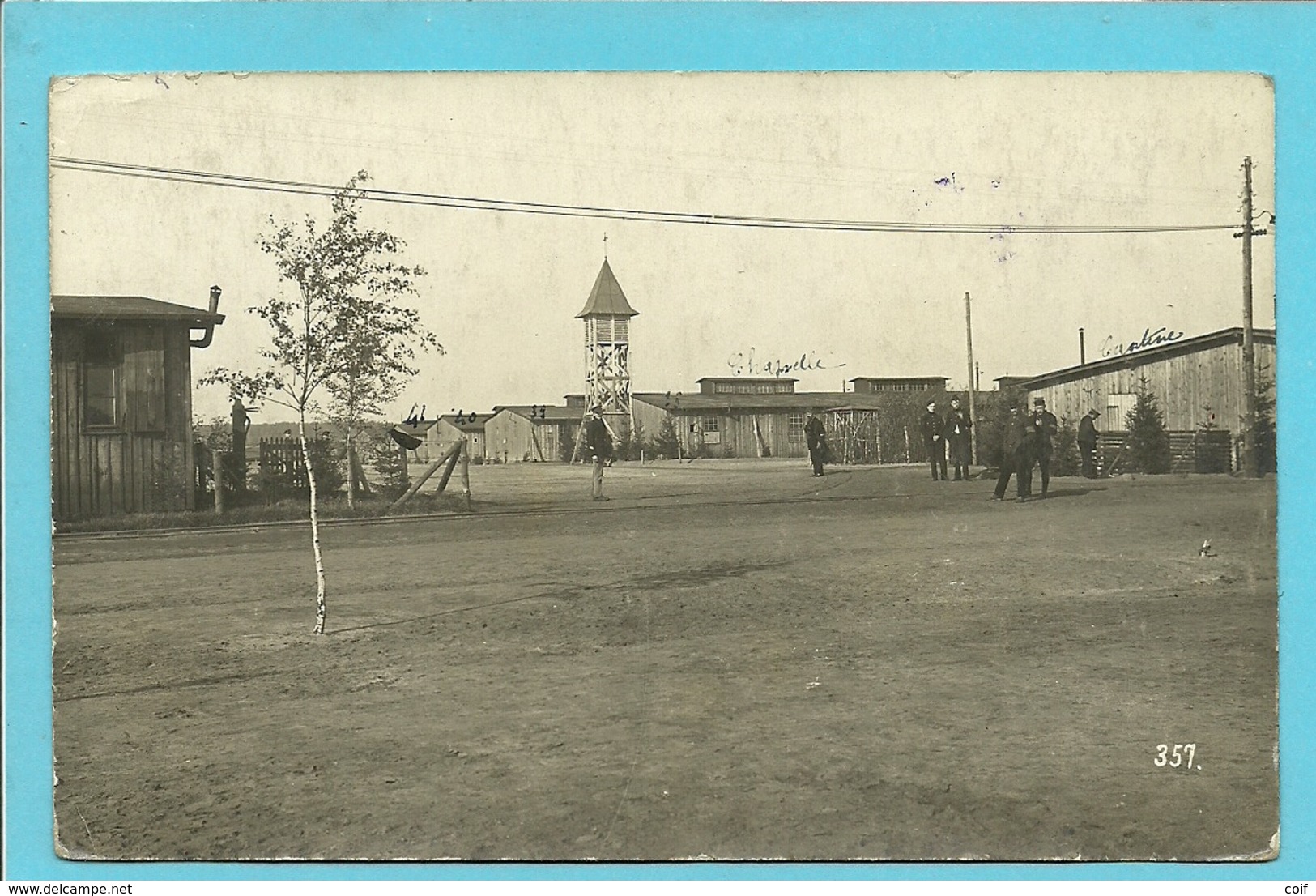 Foto-kaart " Krijgsgevangenen / Camp" Verzonden Van SOLTAU Naar MONS - Kriegsgefangenschaft