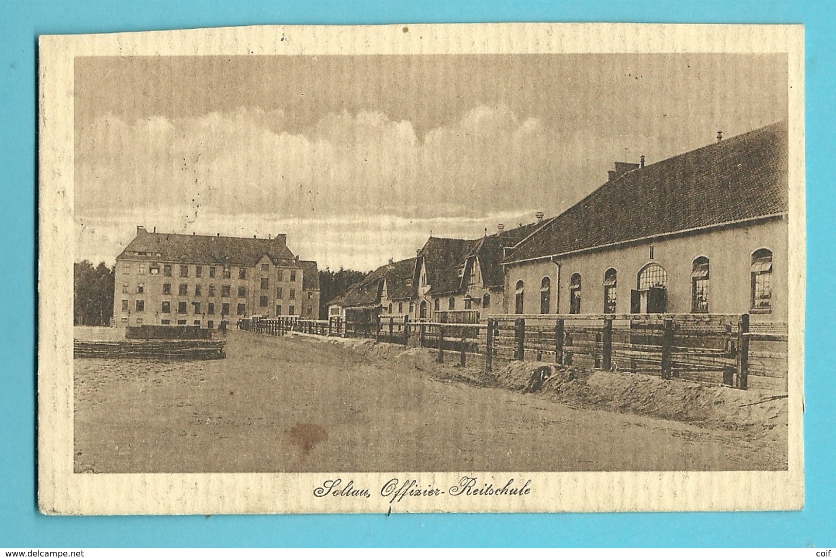 Foto-kaart " Krijgsgevangenen / Camp" Verzonden Van SOLTAU Naar MONS - Prisoners