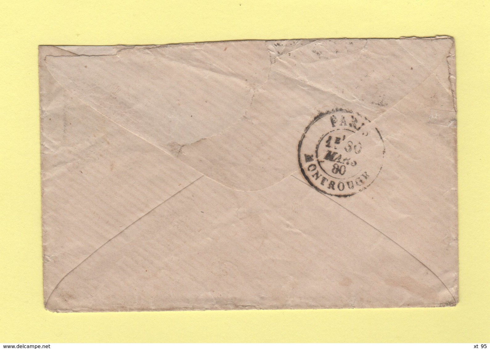 Convoyeur Le Vigan à Lunel - 1880 - Type Sage - Poste Ferroviaire