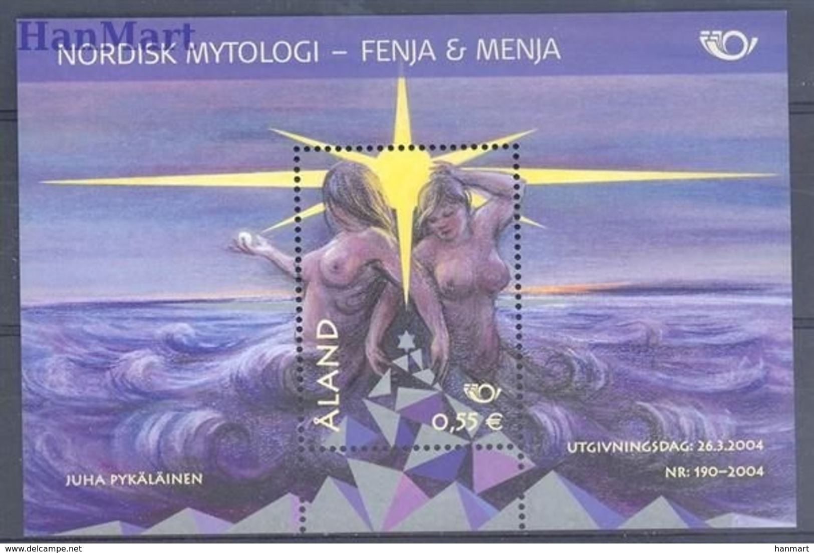 Aland 2004 Mi Bl 5 MNH ( ZE3 ALNbl5 ) - Naakt