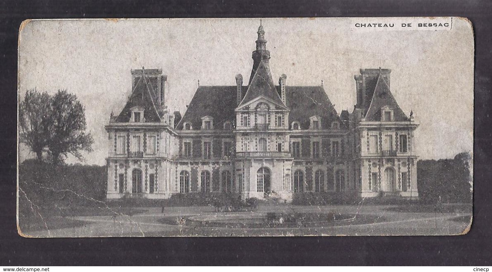 CPA 16 - BESSAC - Château De Bessac - TB PLAN Façade Edifice - Andere & Zonder Classificatie