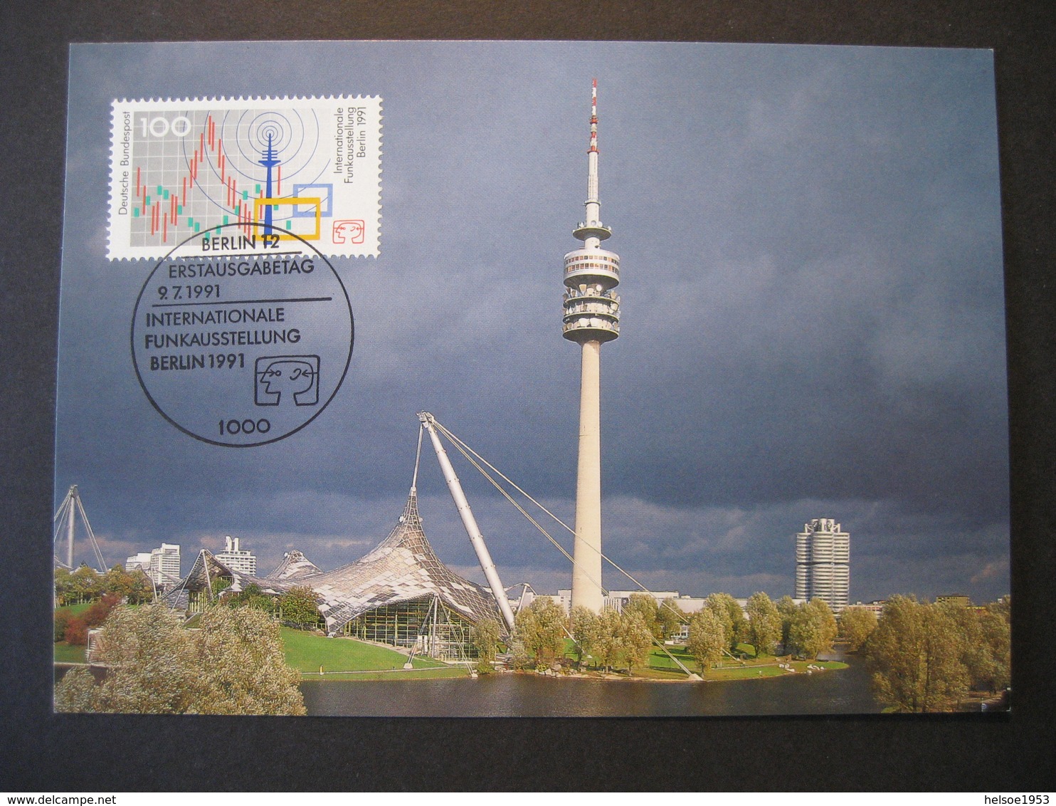 Deutschland BRD Maxicard 1991- FDC Maxicard - Internationale Funkausstellung - Sonstige & Ohne Zuordnung