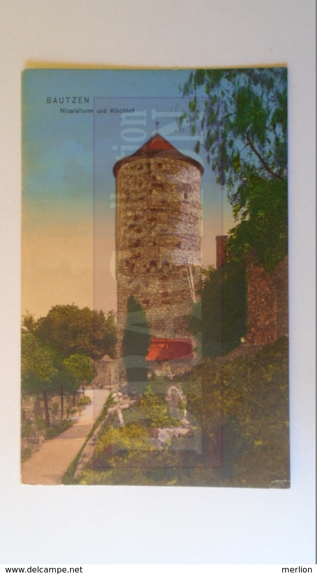 D158404 Germany  BAUTZEN - Nicolaiturm Und Kirchhof -Dr. Trenkler Co. Leipzig 1905  Bau 6. - Bautzen