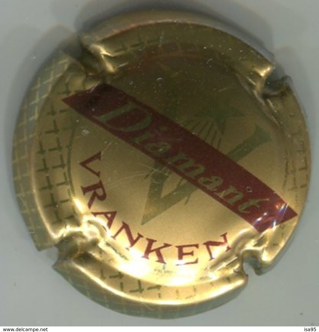 CAPSULE-CHAMPAGNE VRANKEN N°19a Or Diamant - Vranken