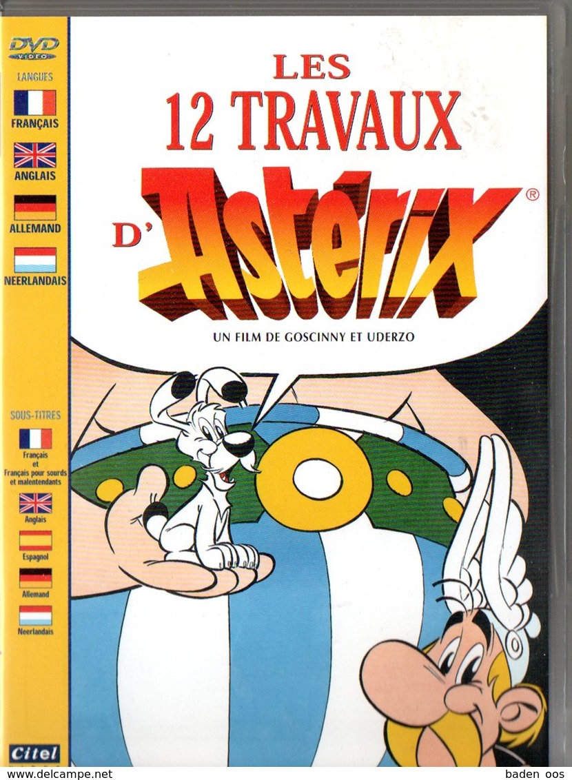 DVD Les 12 Travaux D Astérix - Cartoni Animati