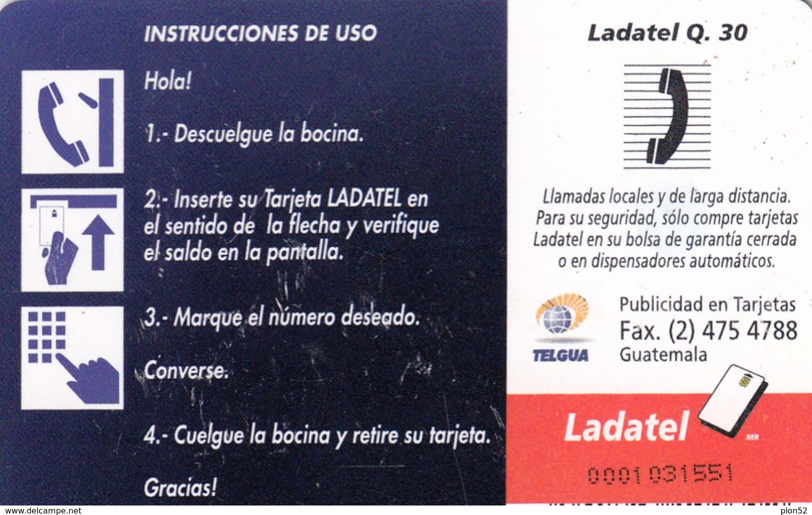 11970- SCHEDA TELEFONICA - UCCELLI - TUCANO - GUATEMALA - USATA - Altri & Non Classificati