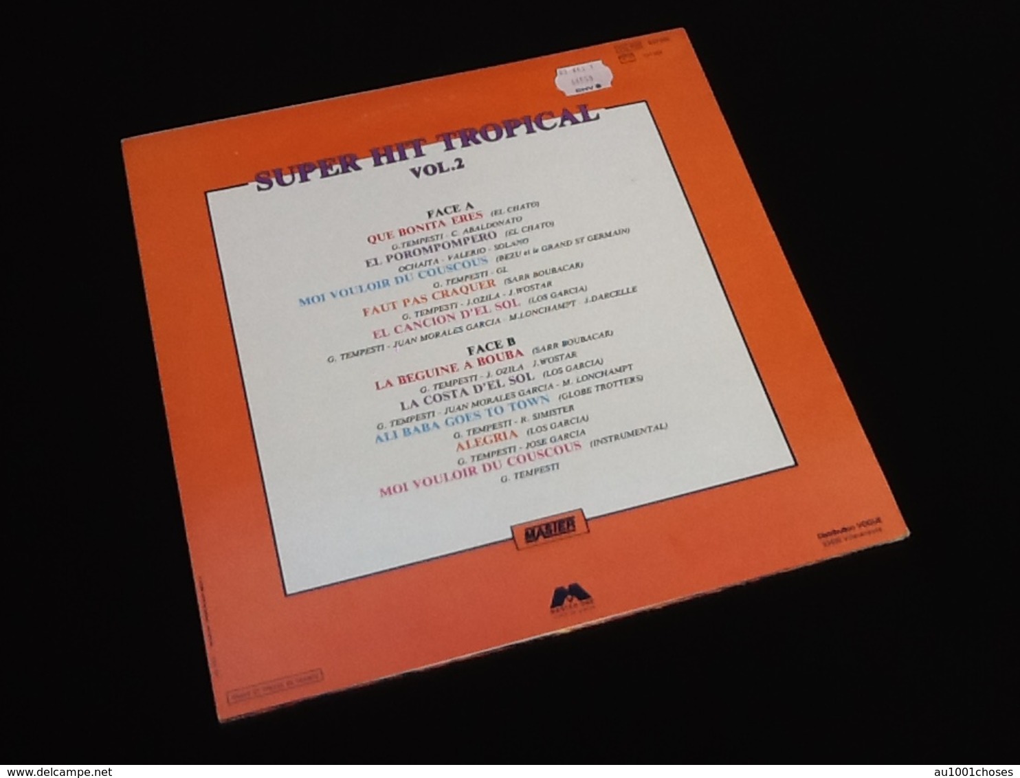 Vinyle 33 Tours  Super Hit Tropical (1985) - Other & Unclassified