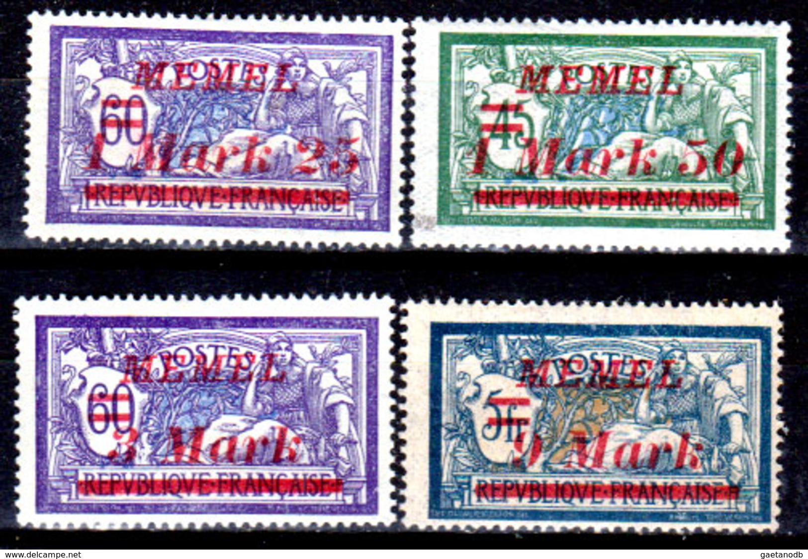 Memel-011 - Emissione 1922 (+) LH - Senza Difetti Occulti.) - Unused Stamps