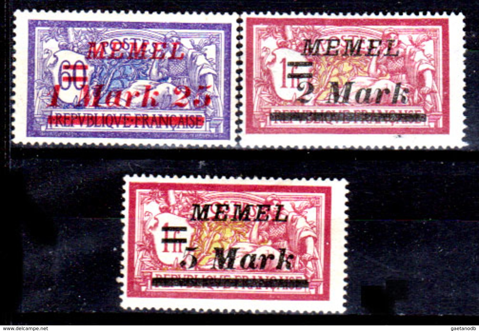 Memel-012 - Emissione 1922 (+) LH - Senza Difetti Occulti.) - Unused Stamps