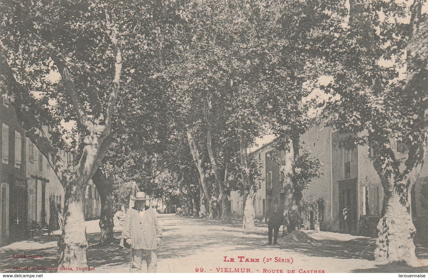 81 - VIELMUR - Route De Castres - Vielmur Sur Agout