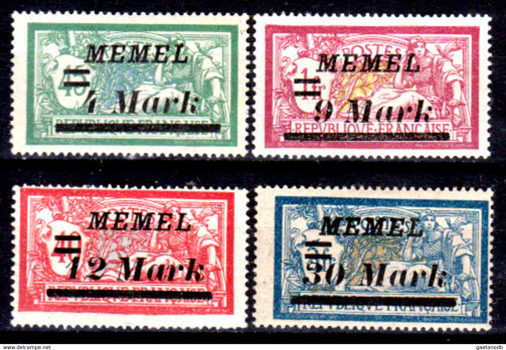 Memel-015 - Emissione 1922 (+) LH - Senza Difetti Occulti.) - Unused Stamps